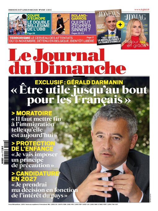 Cover image for Le Journal du dimanche